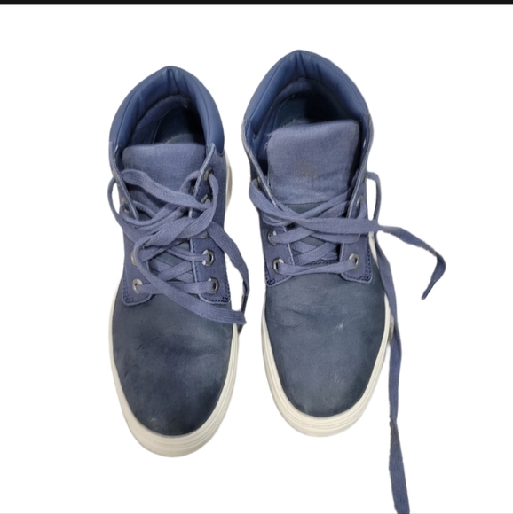 Timberland Londyn High-Top Sneaker Boots Women's Size 8 Blue - Picture 11 of 12